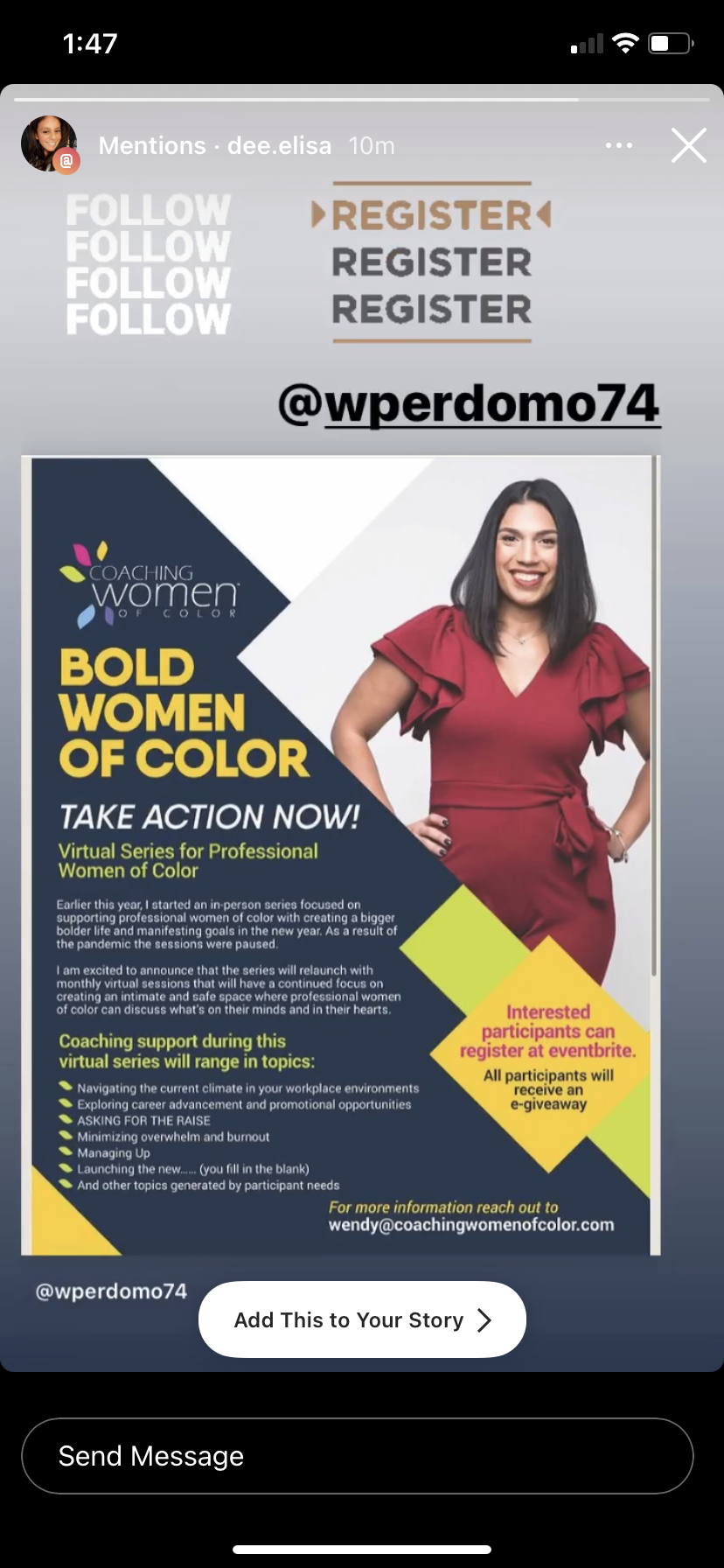 Bold Women of Color — Community Share