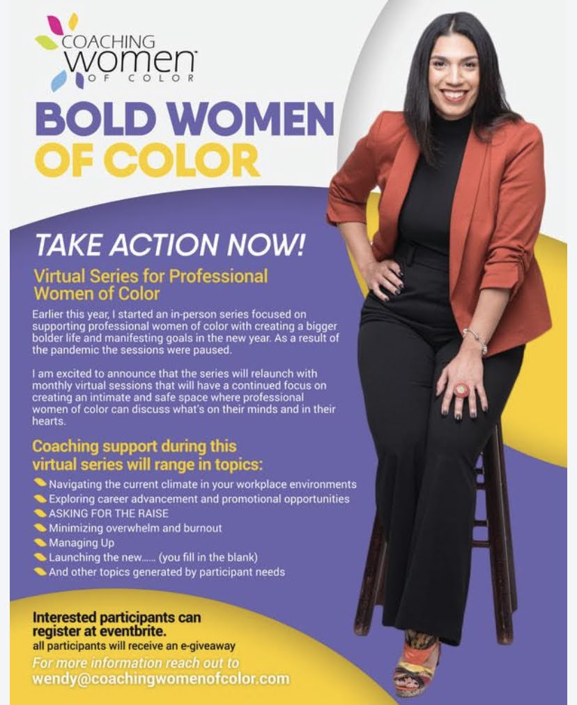 Bold Women of Color — Take Action Now!