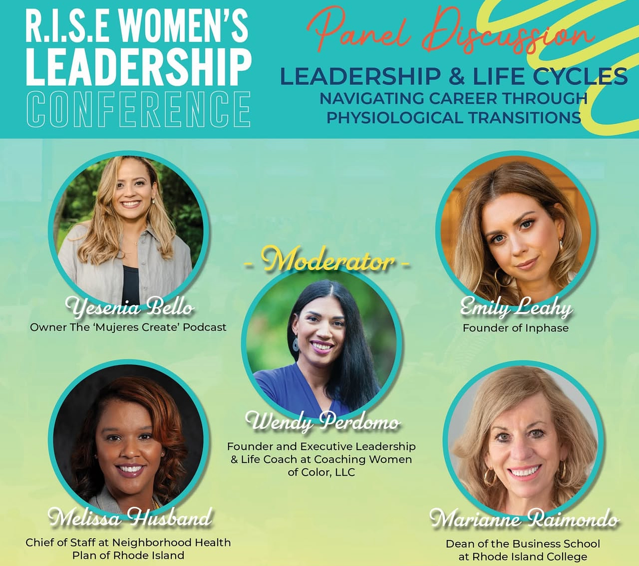 R.I.S.E Women's Leadership Conference — Panel Moderator