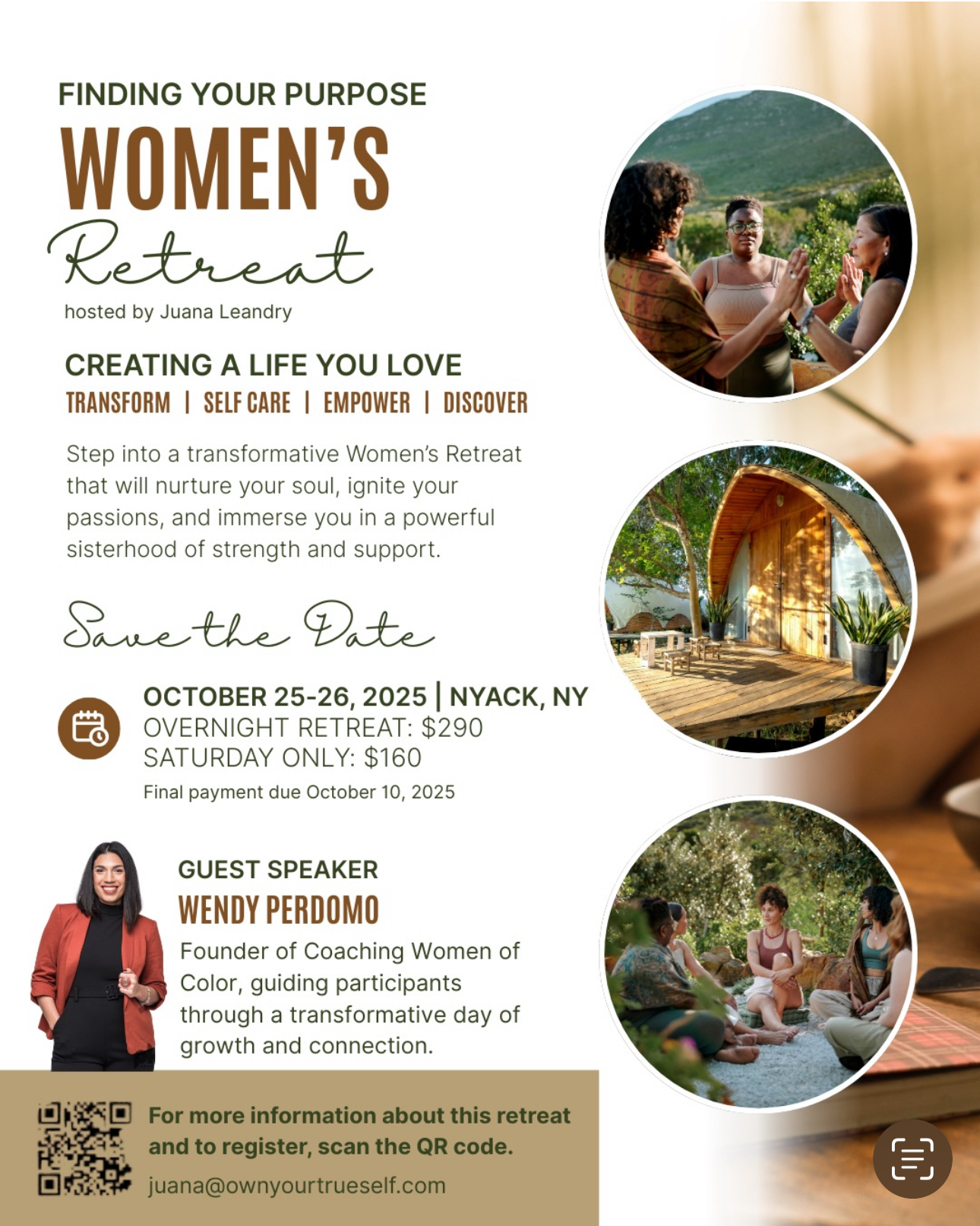Finding Your Purpose Women's Retreat